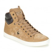 Le Coq Sportif Portalet Mid Craft Pigskin Nubuck Beige Chaussures Baskets Basses Homme Pas Cher Paris